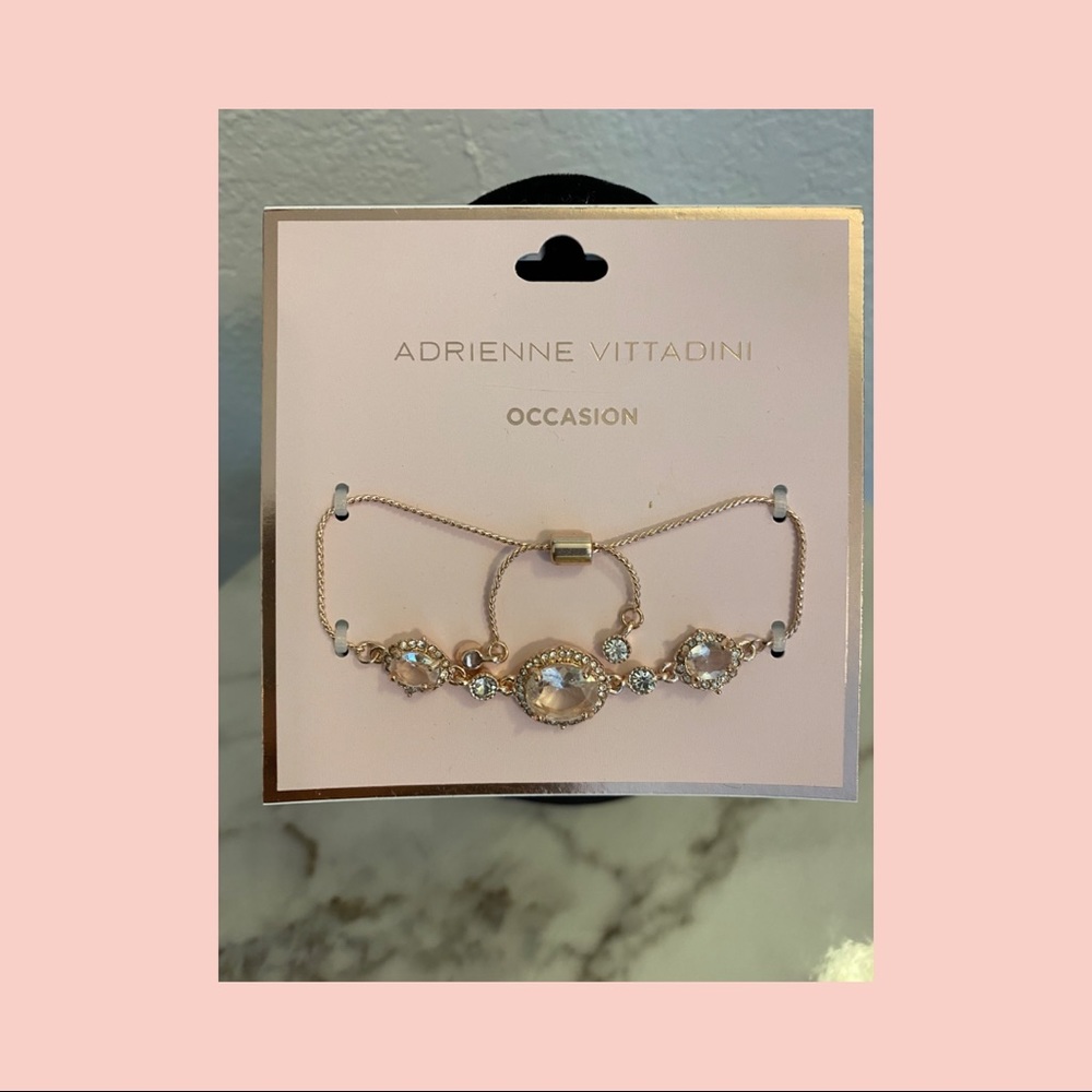 Adrienne Vittadini- Rose Gold bracelet NEW